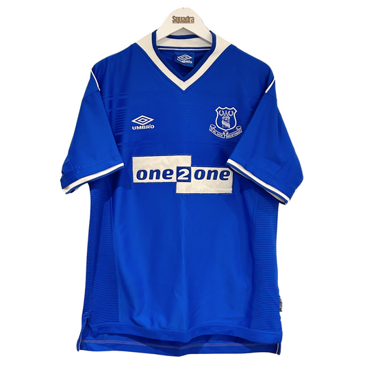 1999-00 Everton Home Shirt - Large