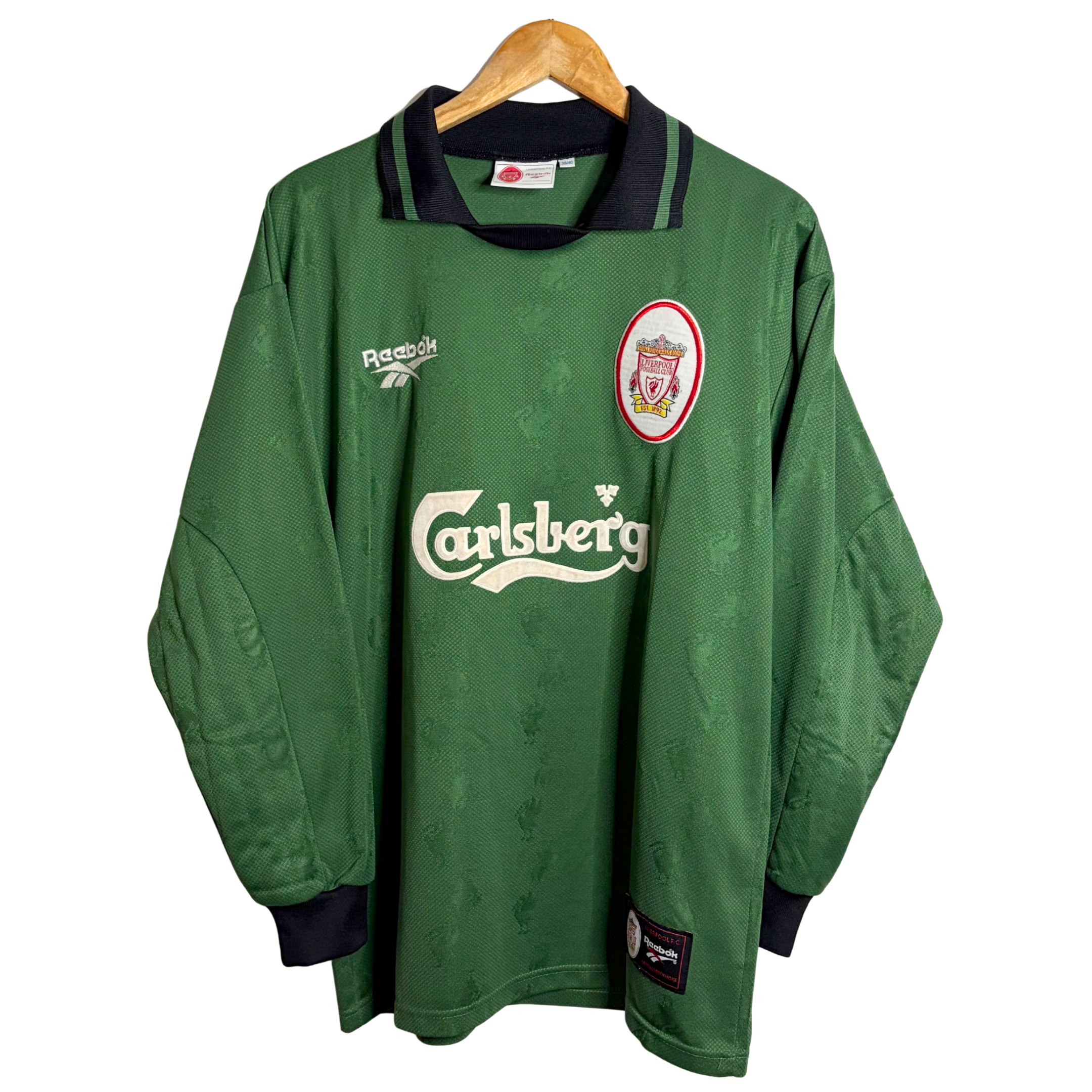 1996-97 Liverpool GK Shirt - L