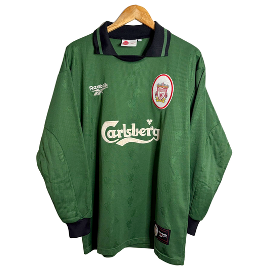 1996-97 Liverpool GK Shirt - L