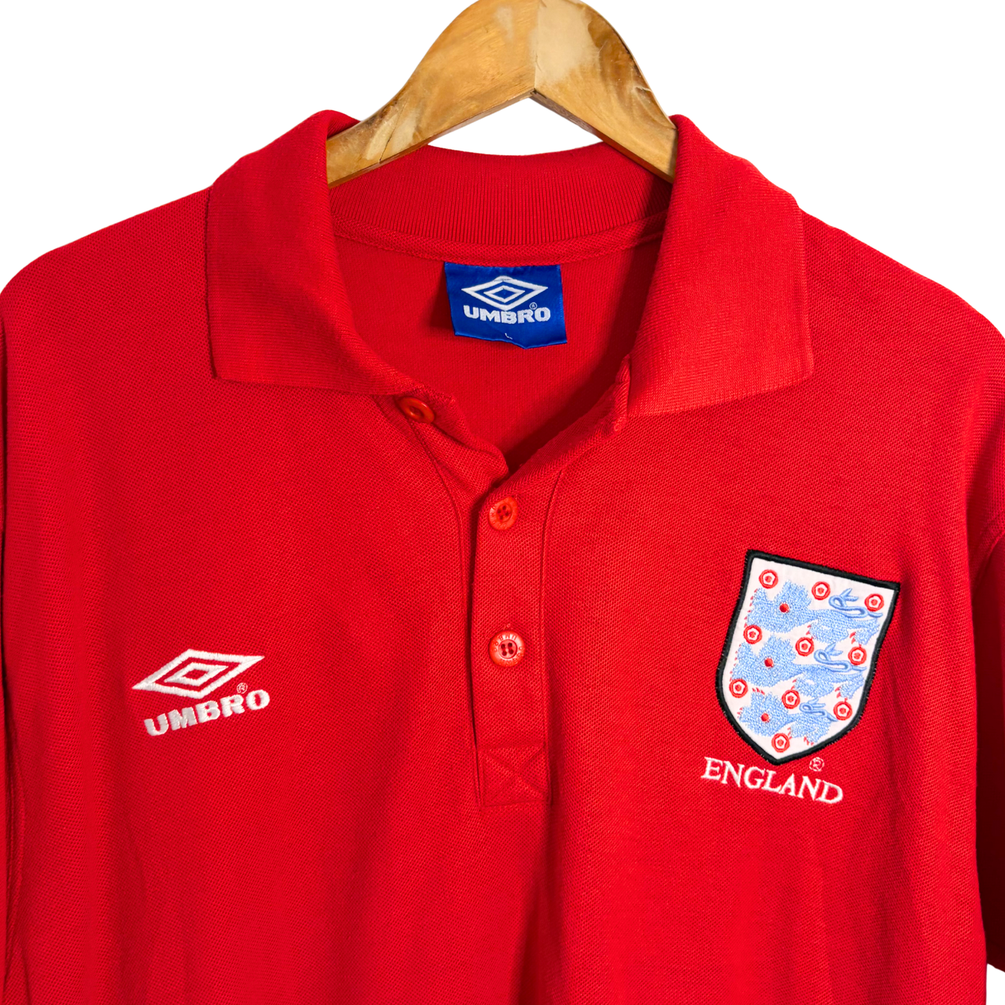 1996 England Polo Shirt - L