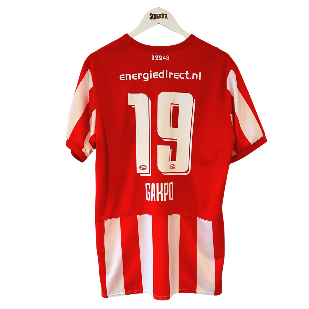 2019-20 PSV Home Shirt - Large - Gakpo 19