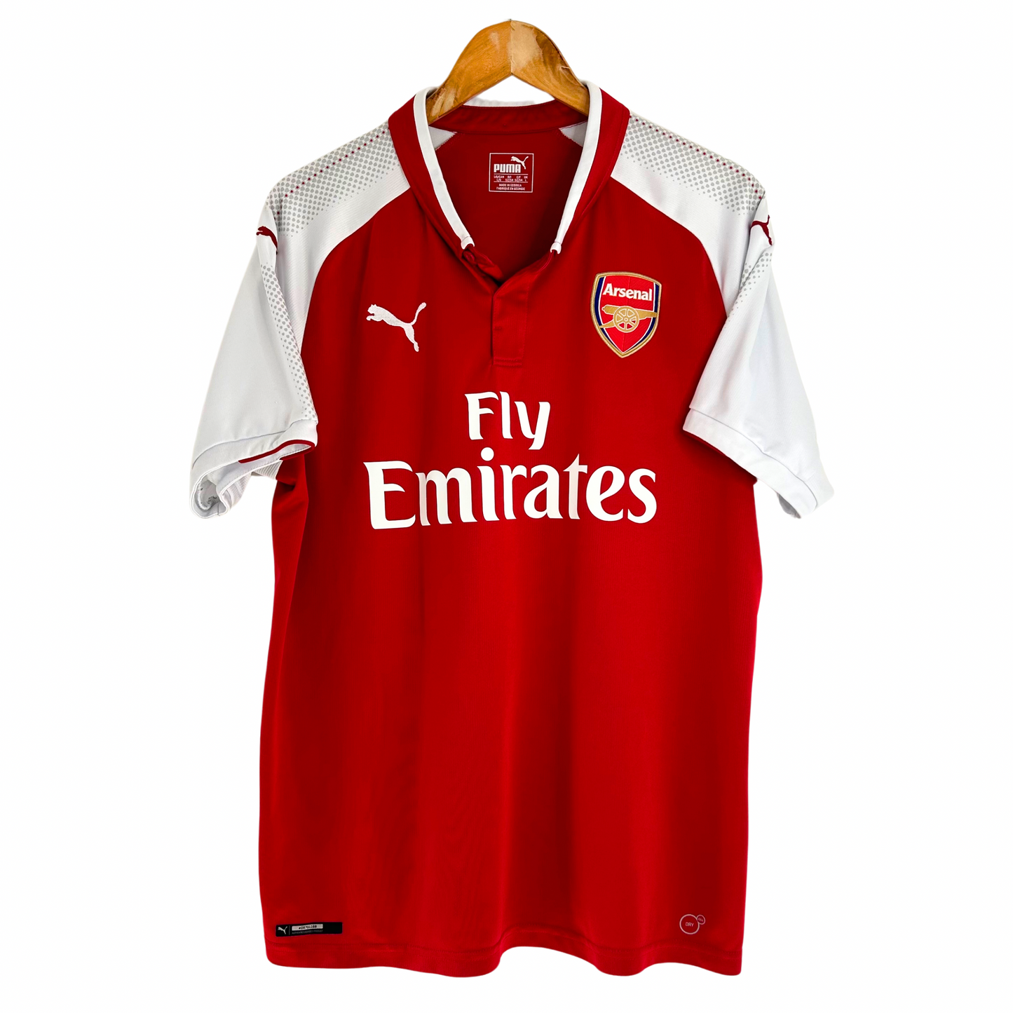 2017-18 Arsenal Home Shirt - L