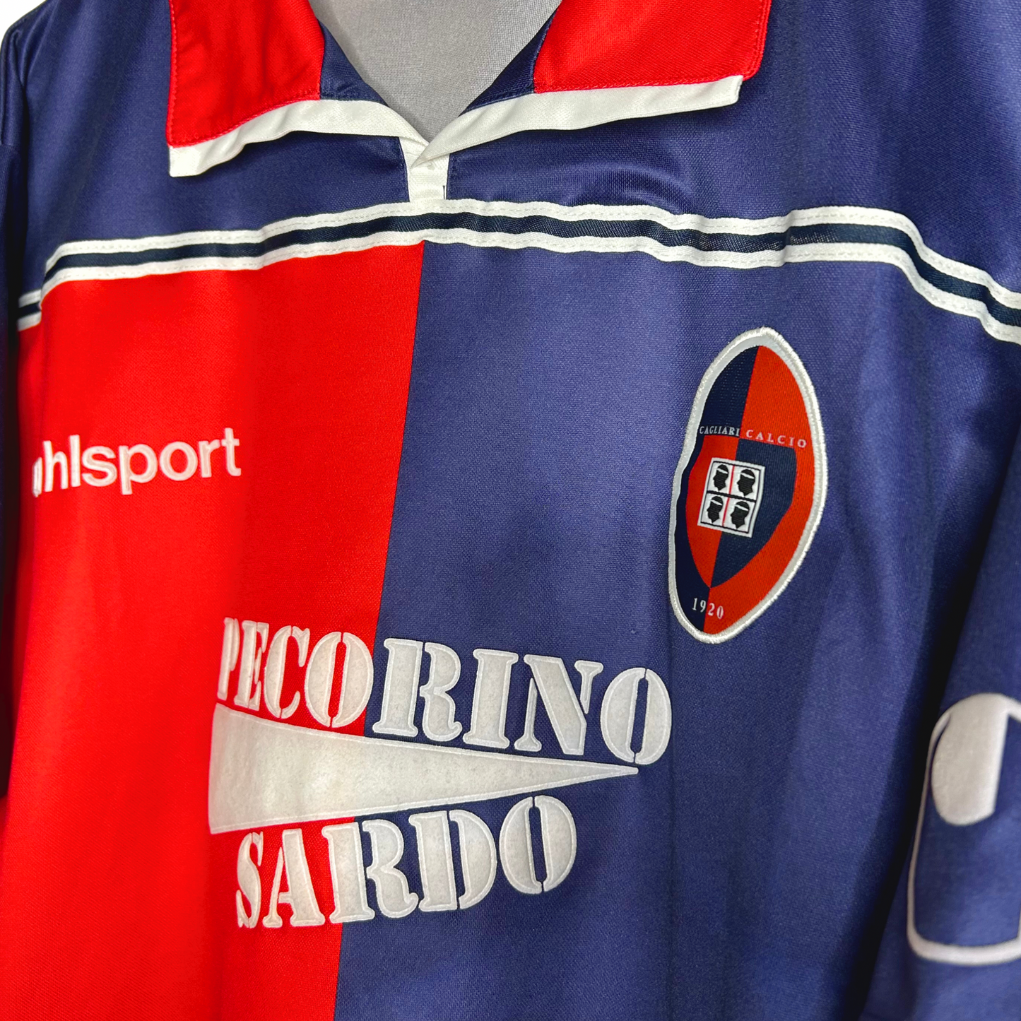 2000-01 Cagliari Home Shirt - L