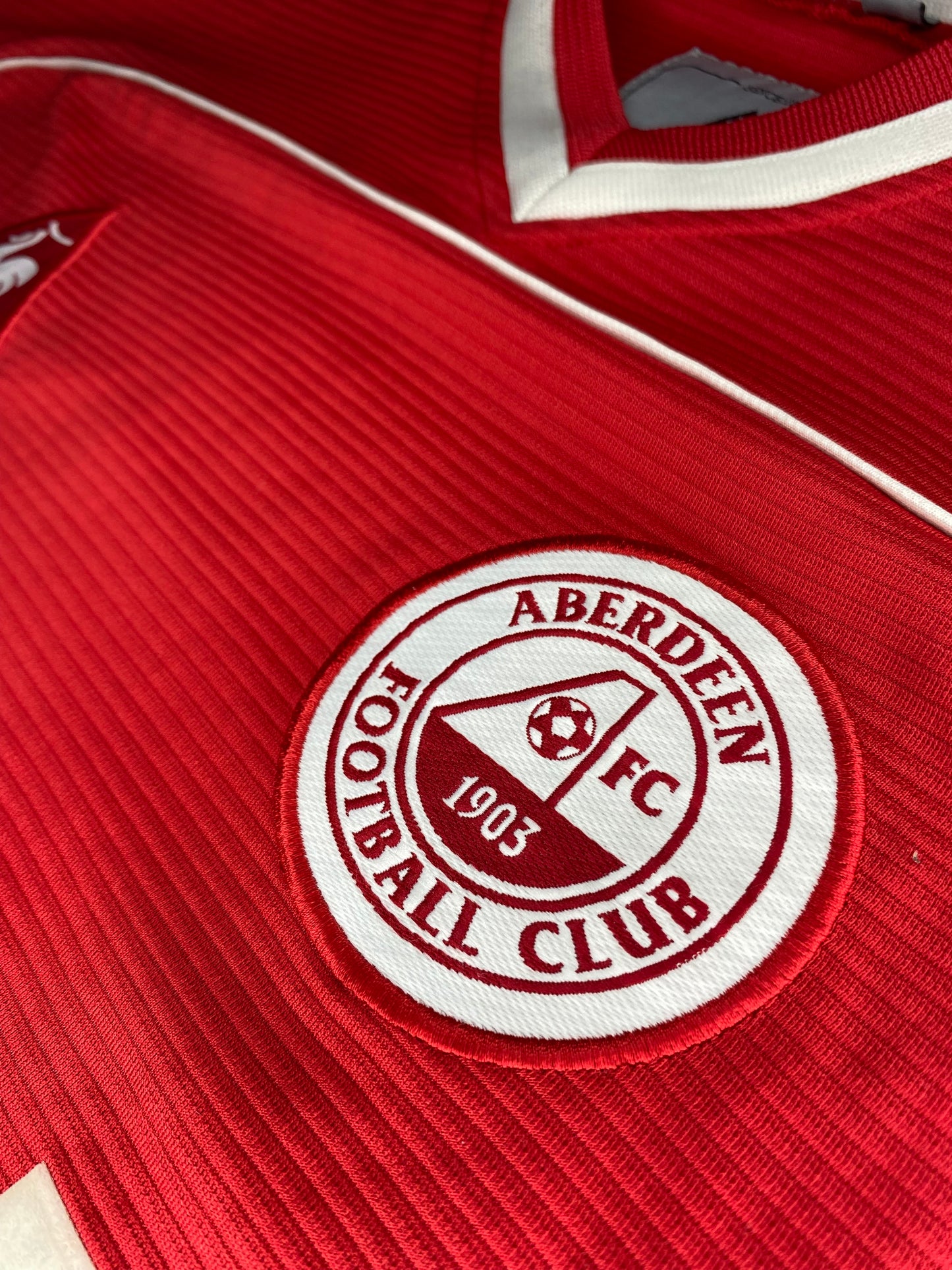 2002-04 Aberdeen Home Shirt L/S - Great - L/XL