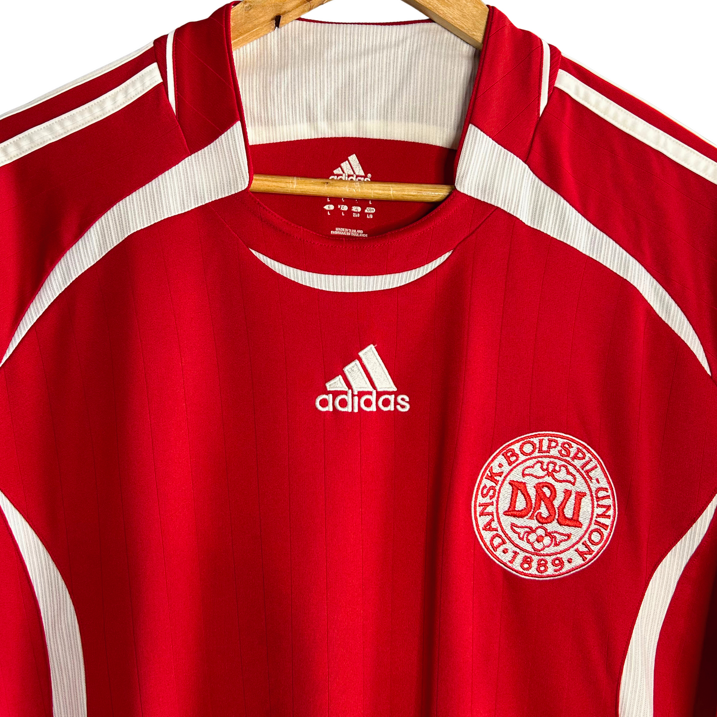 2006 Denmark Home Shirt - L