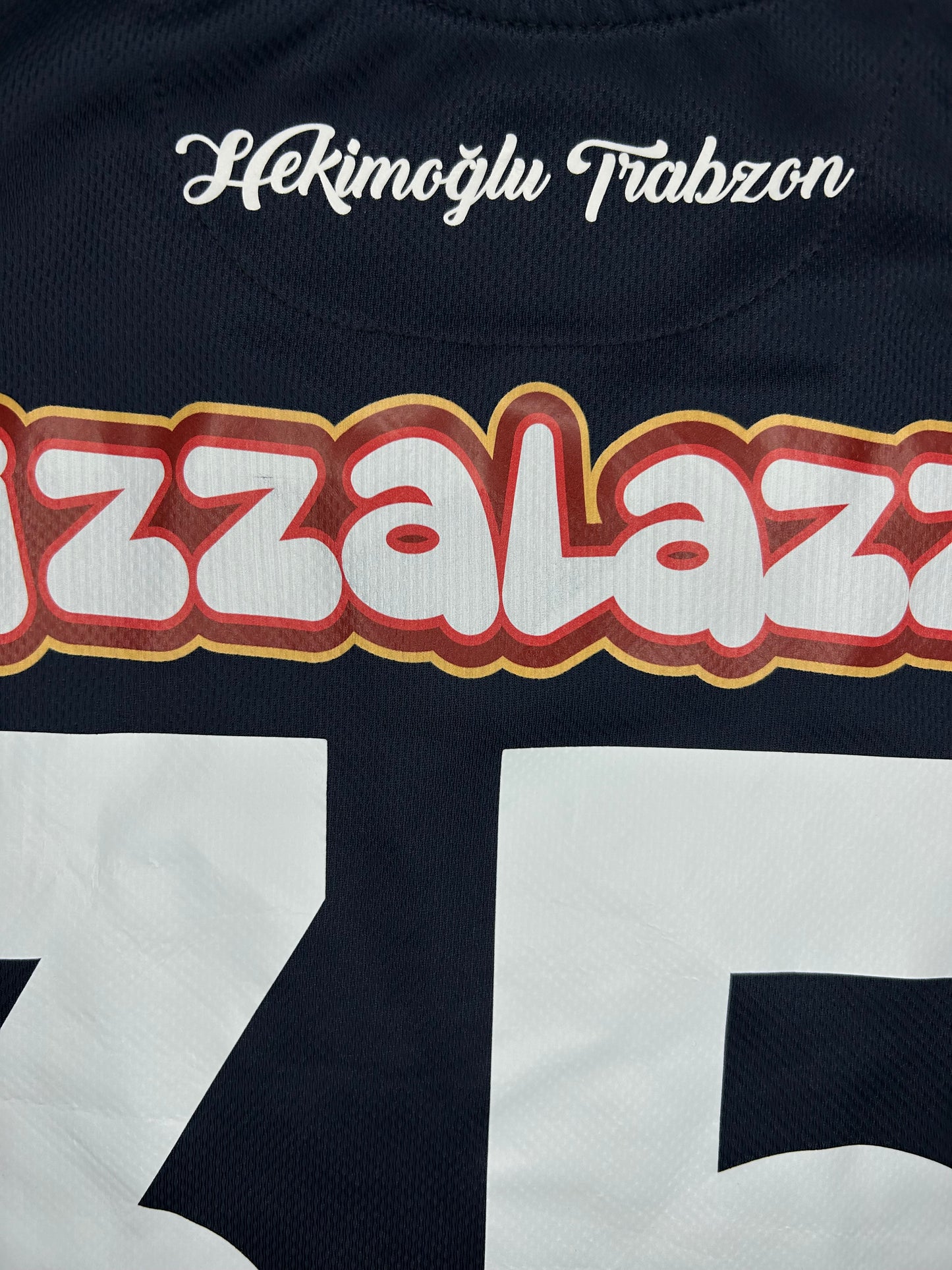 2021-22 Trabzon Hekimoglu Match-Worn/Issued Home Shirt - Excellent - Medium - Kaan 35