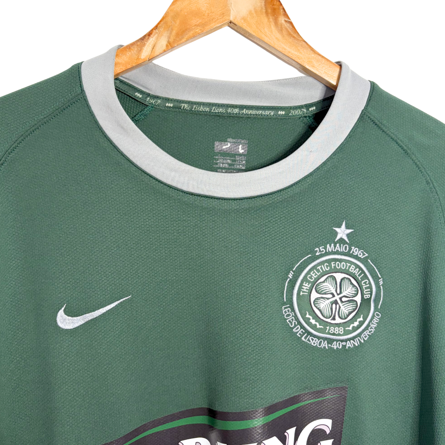 2007-08 Celtic Away Shirt - L