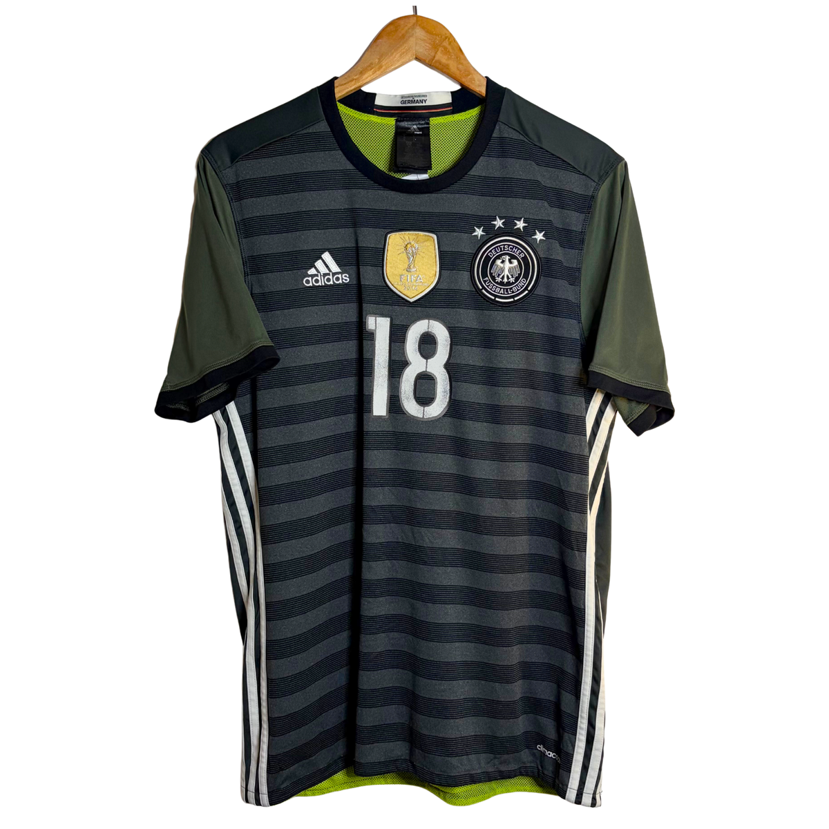 2016 Germany Away Shirt “Kroos 18” - L