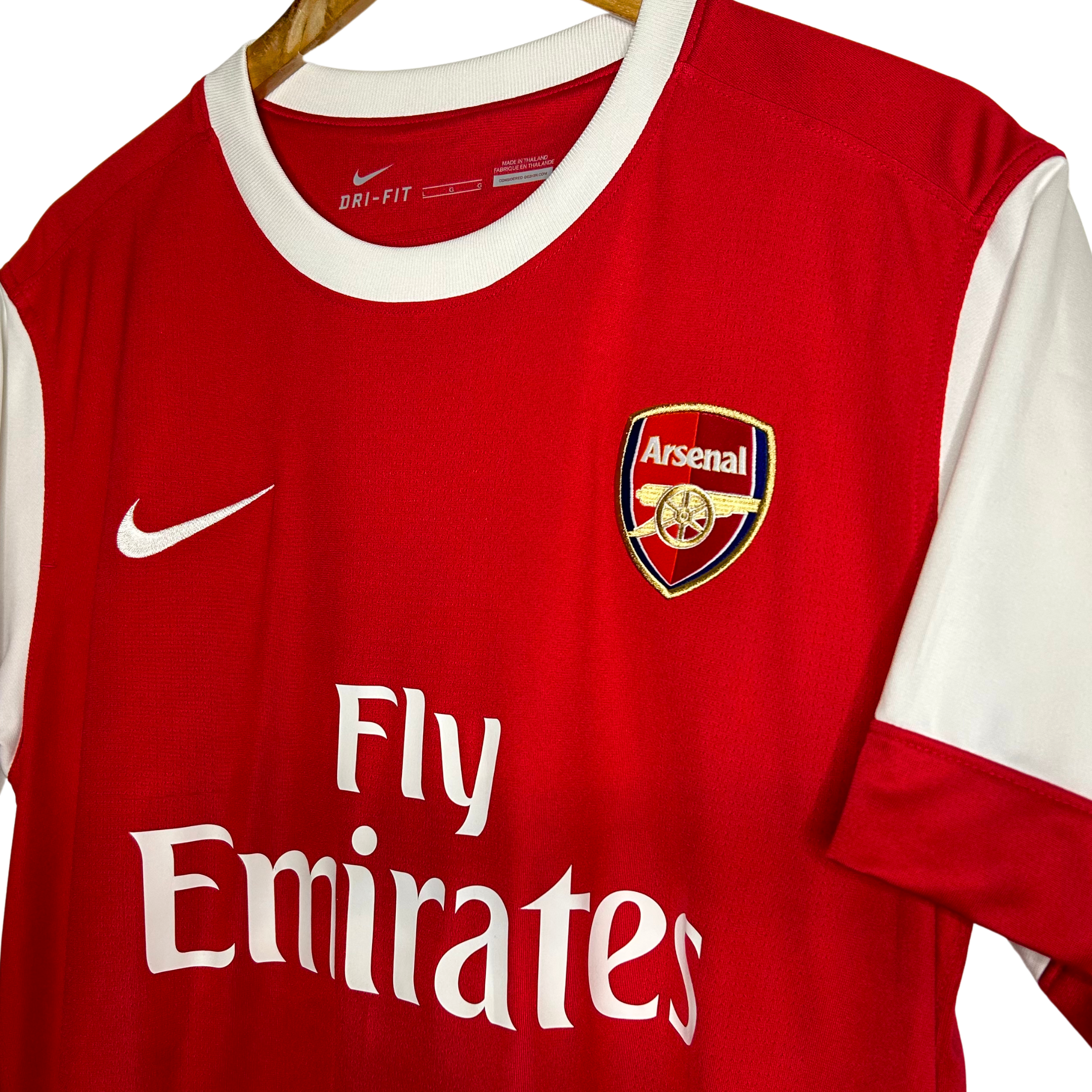 2010-11 Arsenal Home Shirt - L