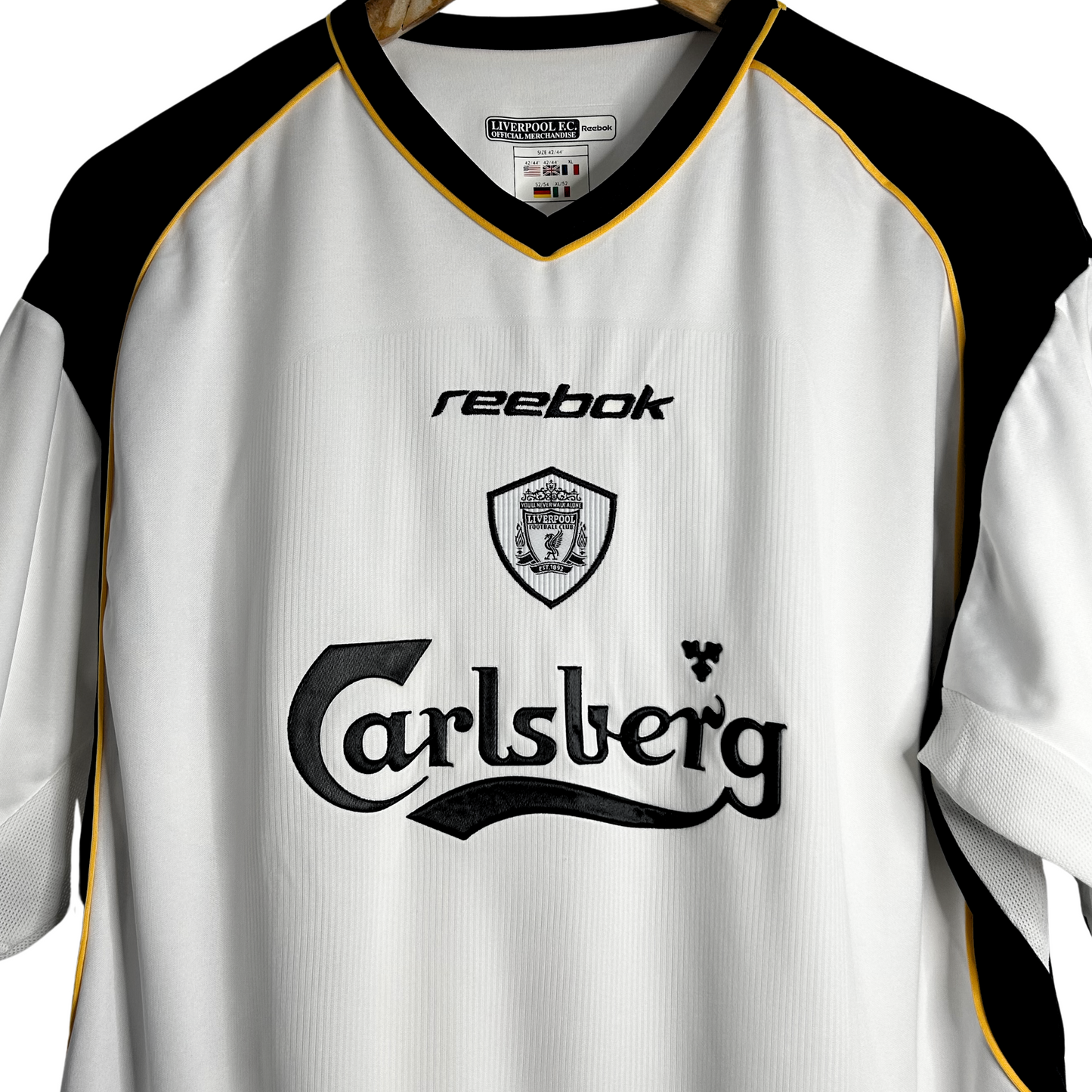 2001-02 Liverpool Away Shirt - L