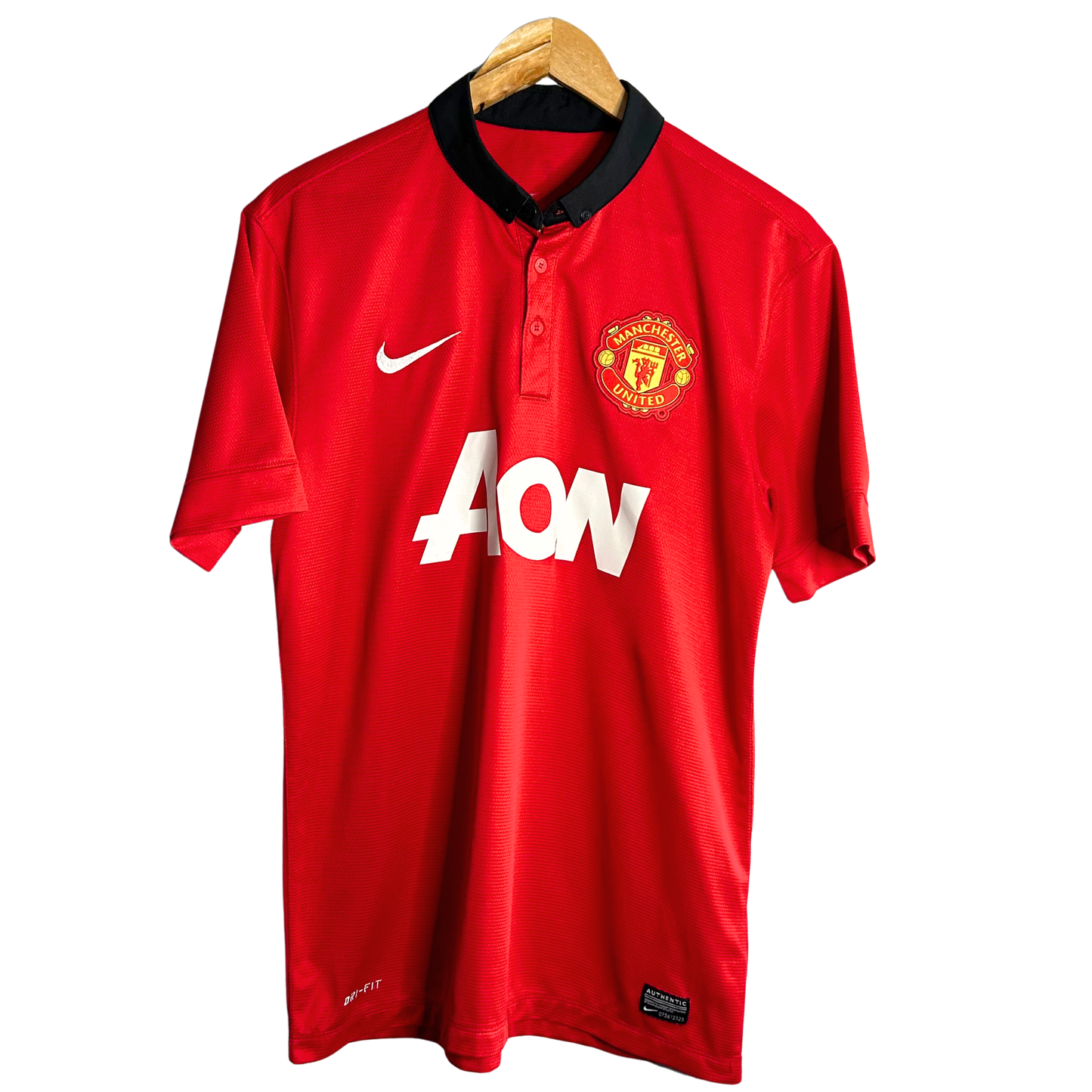 2013-14 Manchester United Home Shirt “Mata 8” - M