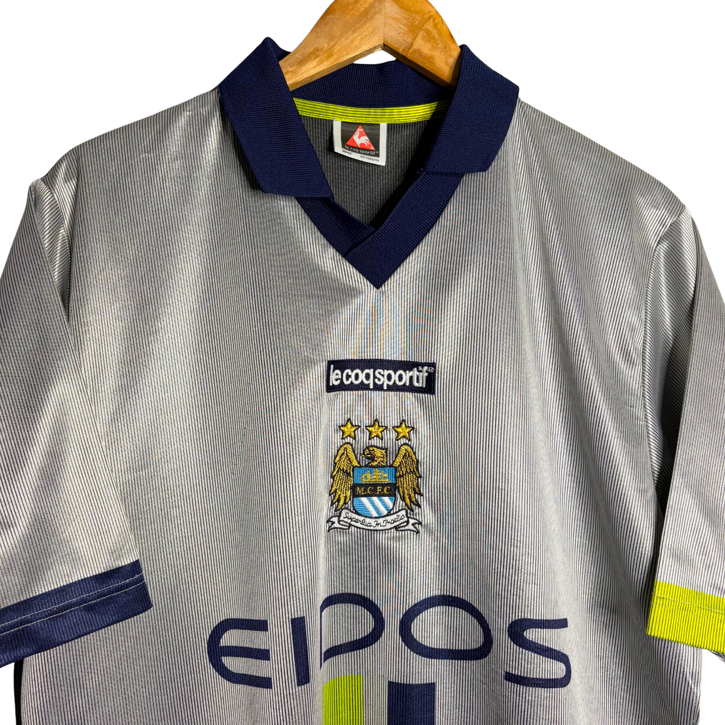 2000-02 Manchester City Away Shirt - L
