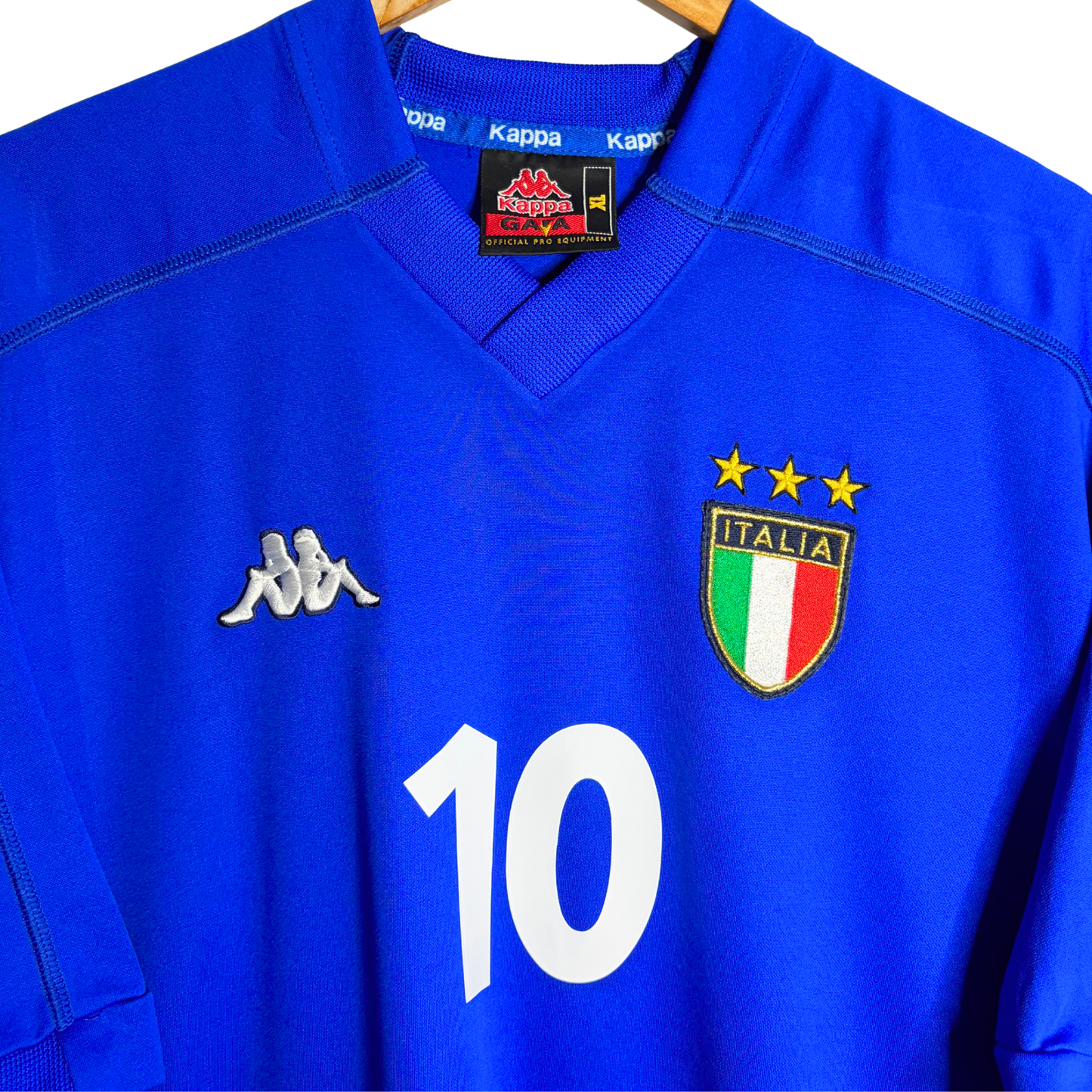 1999 Italy Home Shirt “Del Piero 10” - XL