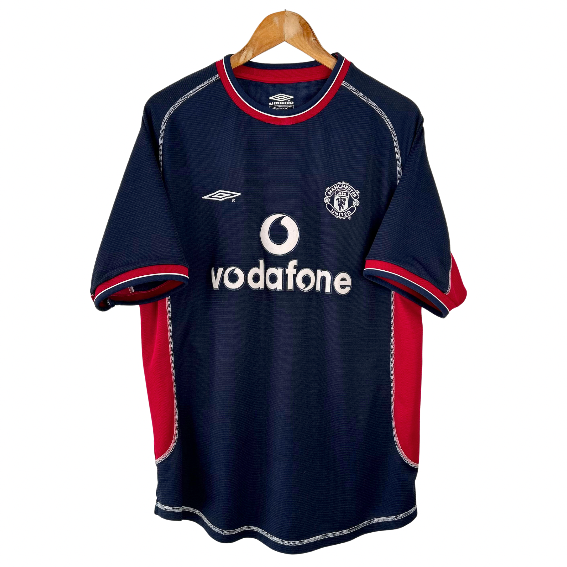 2000-01 Manchester United Third Shirt “Beckham 7” - L