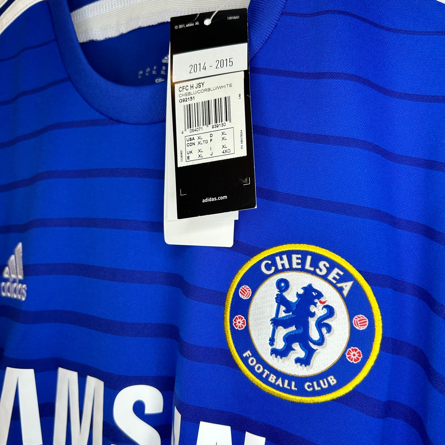 2014-15 Chelsea Home Shirt BNWT - XL - Hazard 10