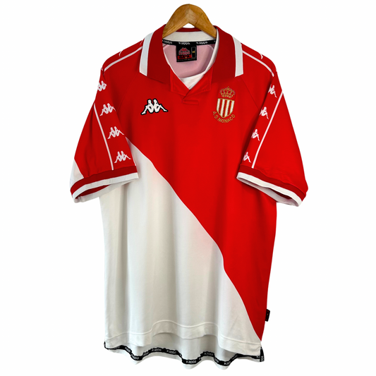 2000-01 AS Monaco Home Shirt - XL