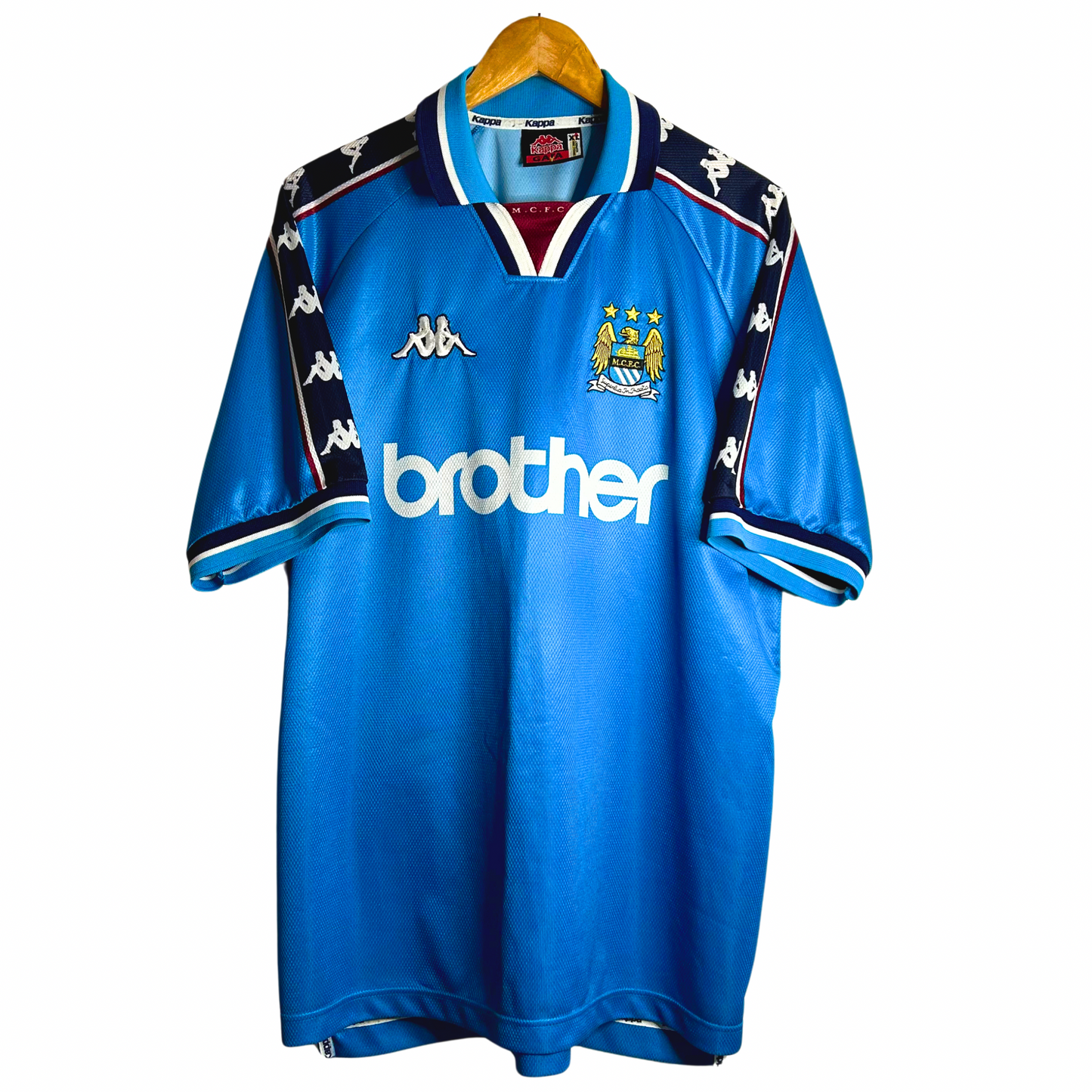 1997-99 Manchester City Home Shirt - XL