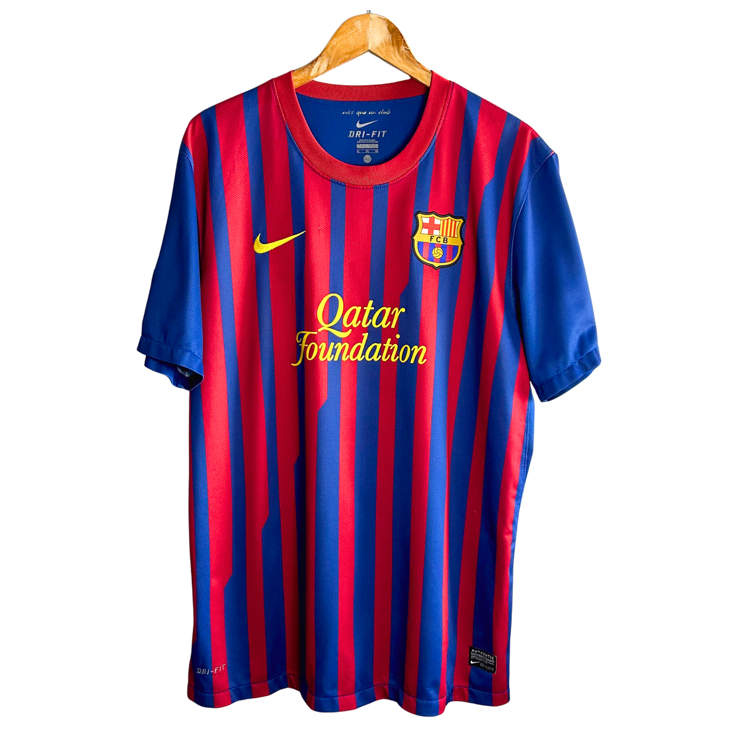 2011-12 Barcelona Home Shirt “Messi 10” - XL