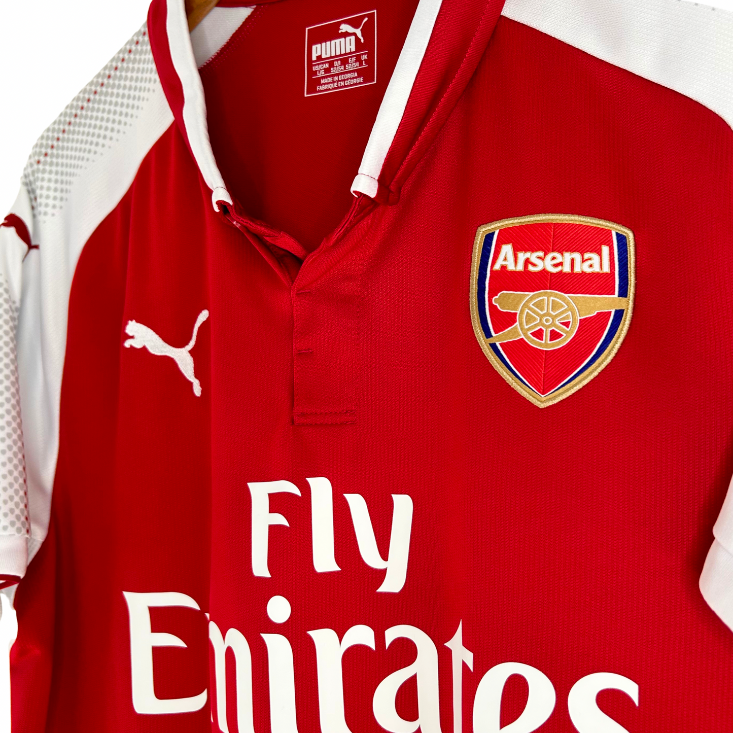 2017-18 Arsenal Home Shirt - L