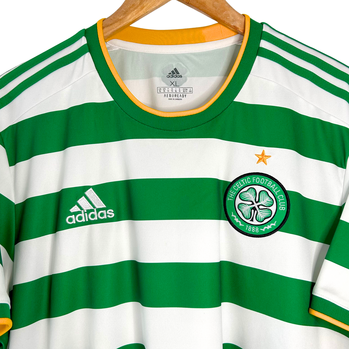 2020-21 Celtic Sponsorless Home Shirt - XL