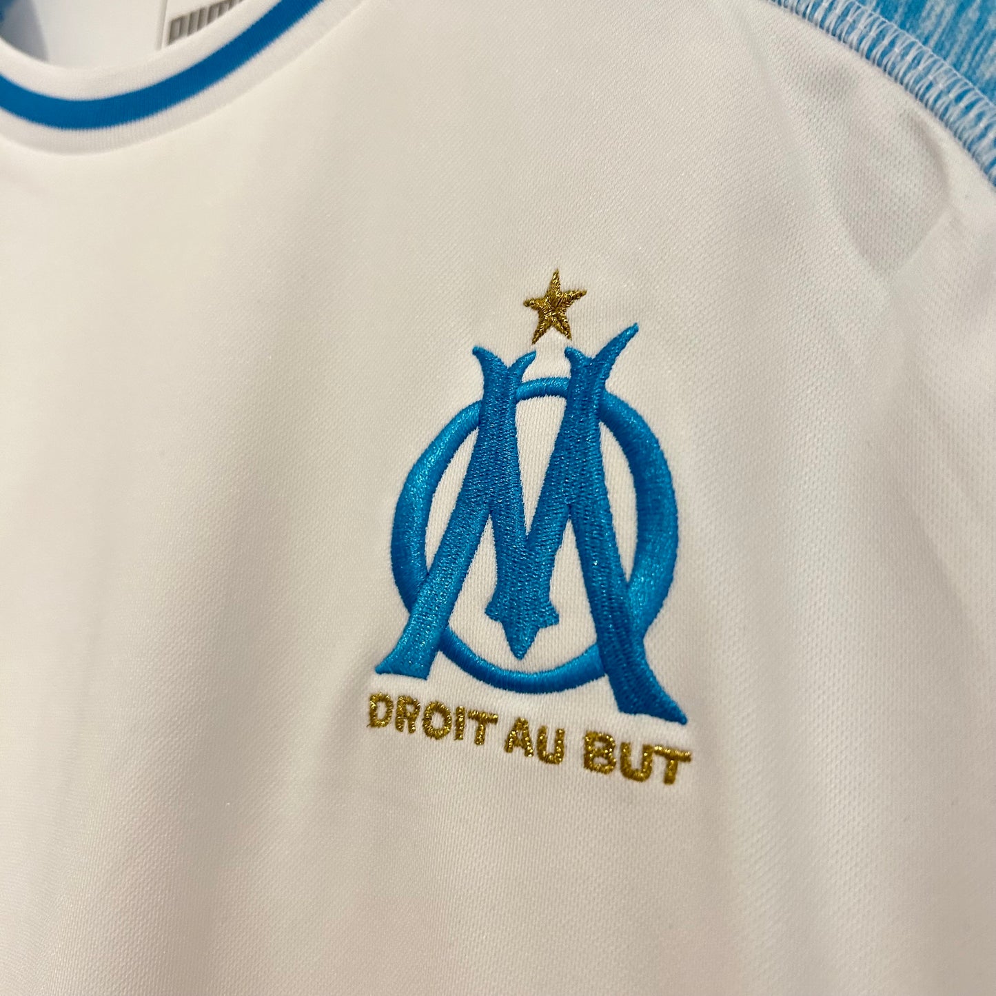 2018-19 Olympique de Marseille Home Shirt - Medium