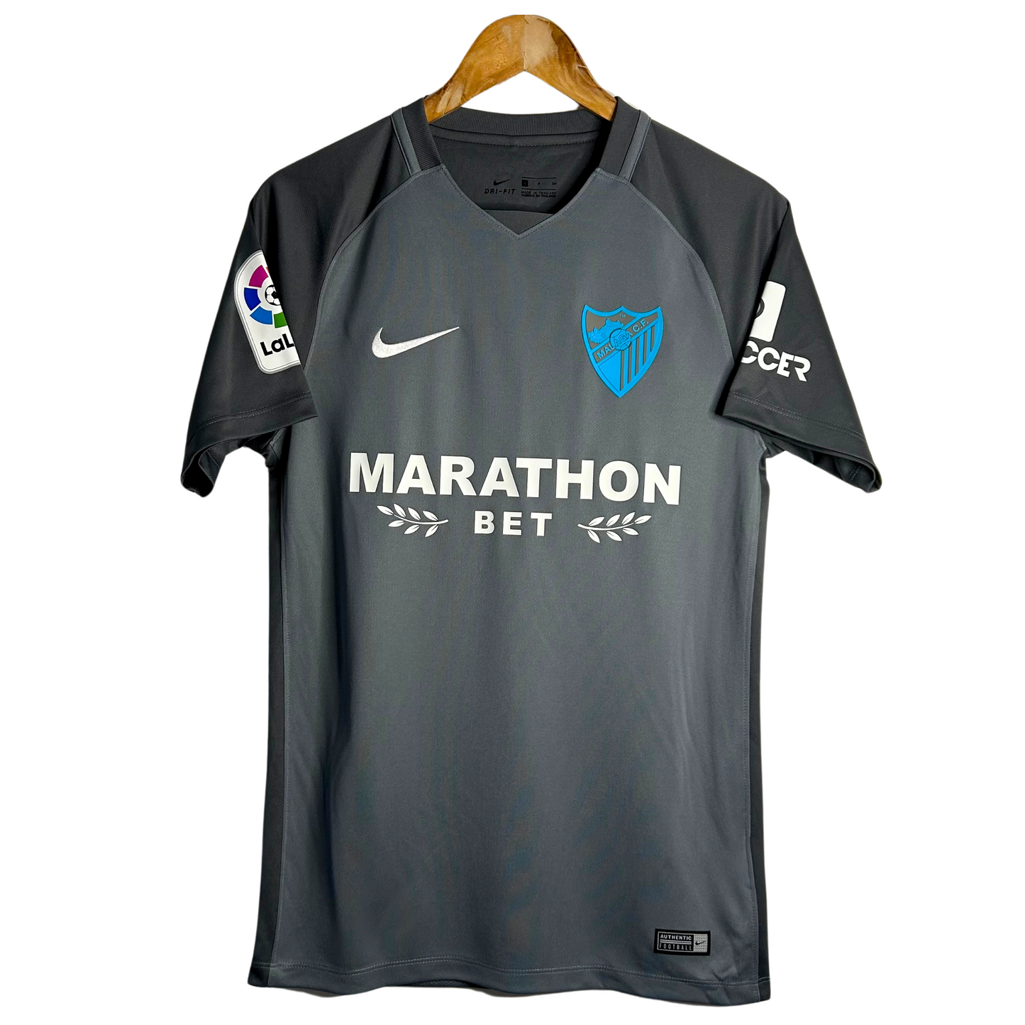 2017-18 Malaga Away Shirt - S