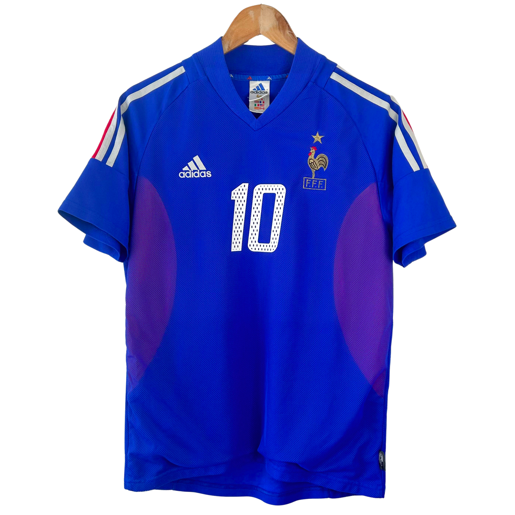2000 France Home Shirt “Zidane 10” - S