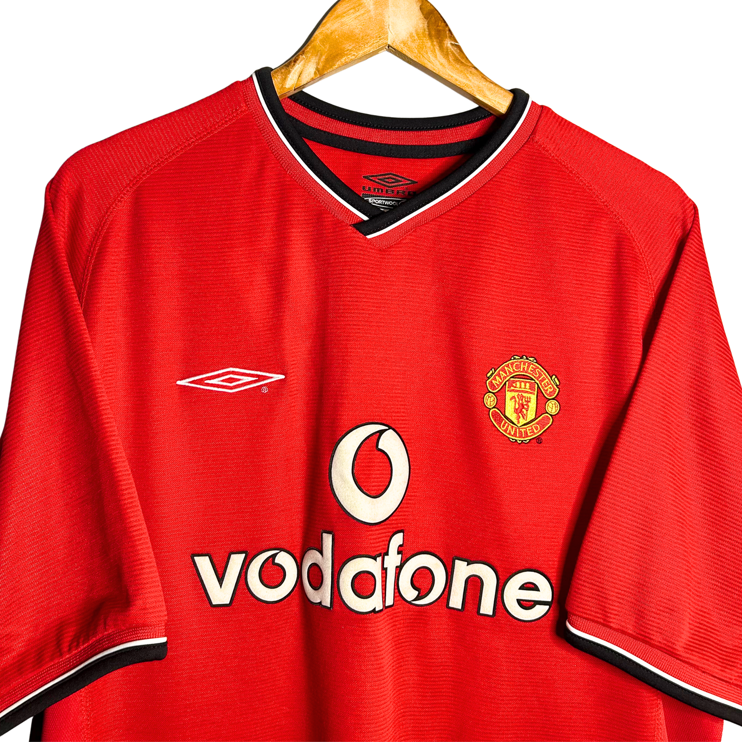 2000-02 Manchester United Home Shirt - XL