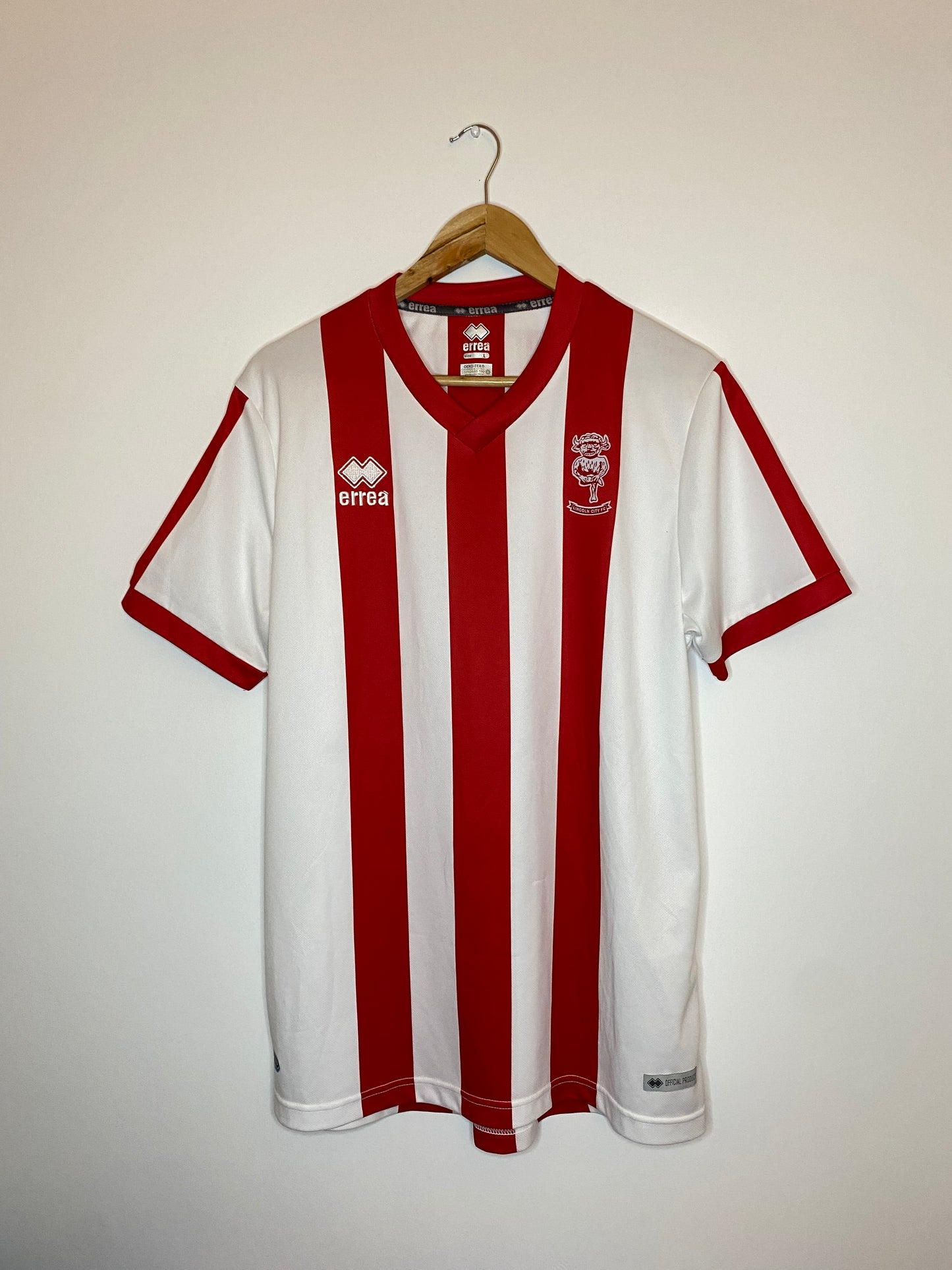 2021-22 Lincoln City Home Shirt - Excellent - Large