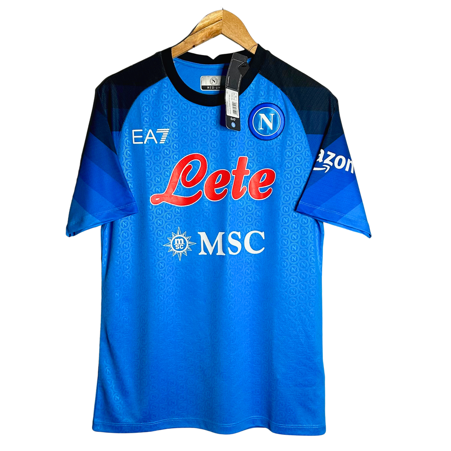 2022-23 Napoli Home Shirt (BNWT) “Kvaratskhelia 77” - M