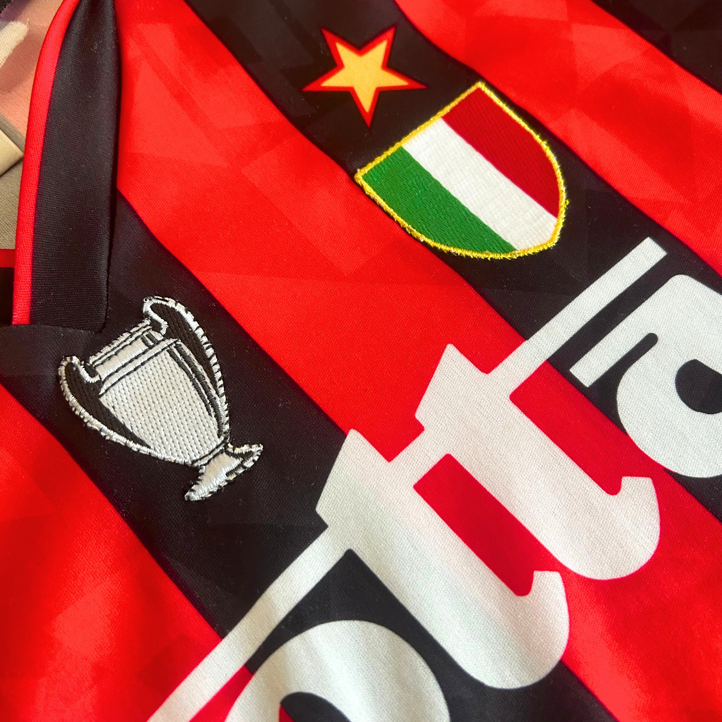 1994-95 AC Milan Home Shirt - L