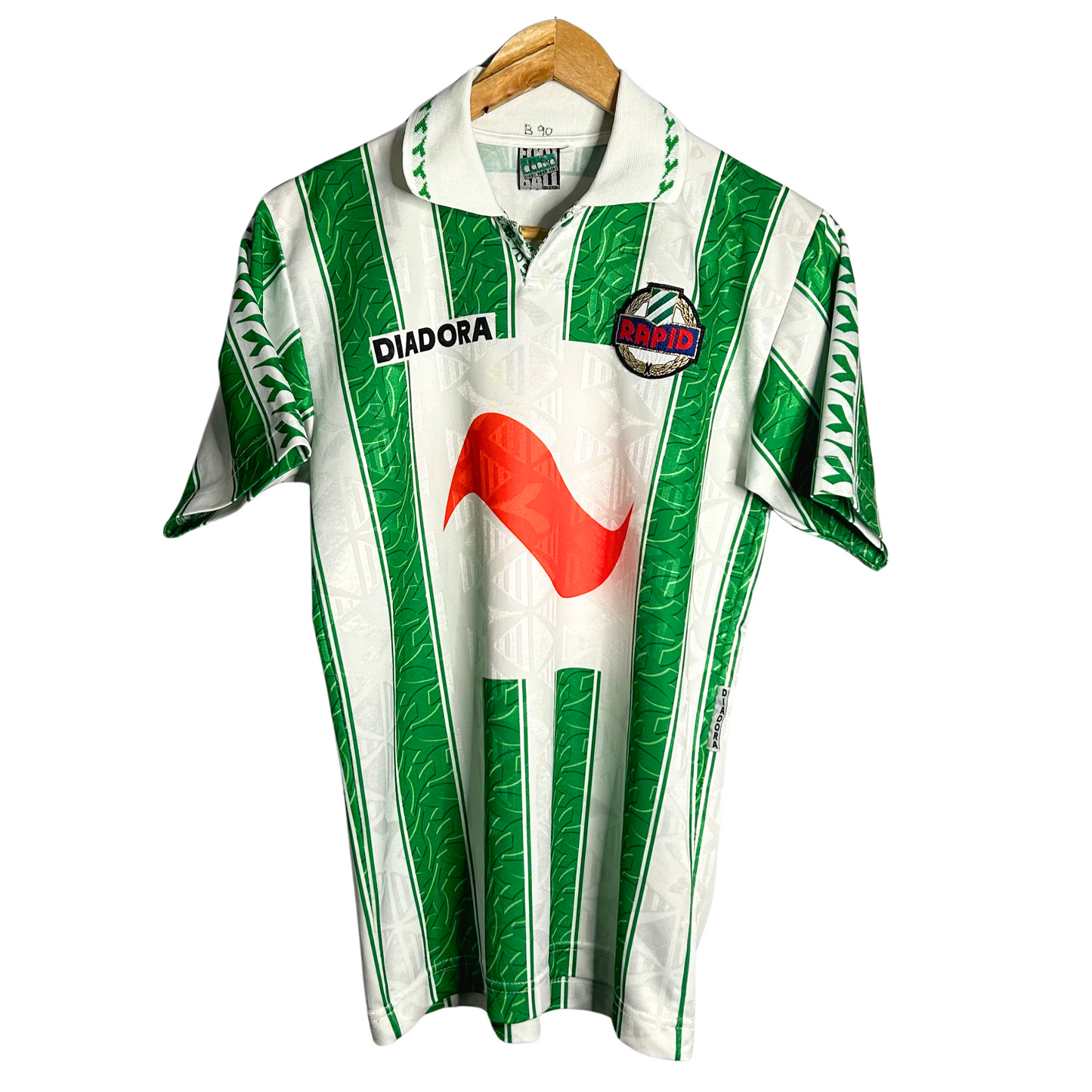1996-98 Rapid Wien Home Shirt “Wagner 17” - XS