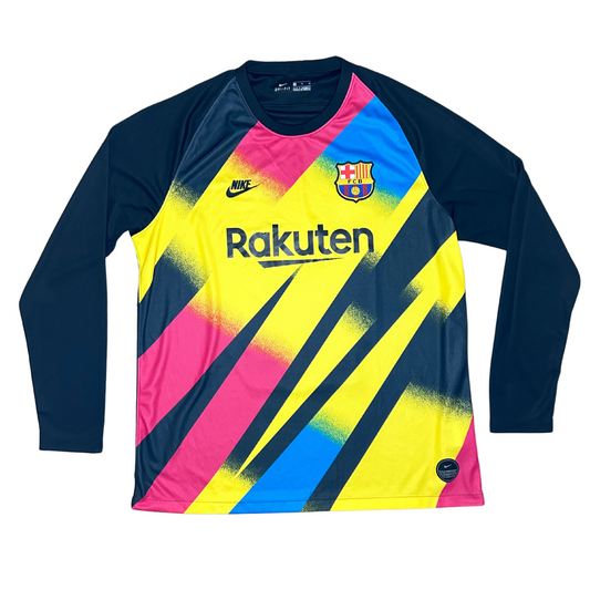 2019-20 Barcelona European GK Shirt - Excellent - XL