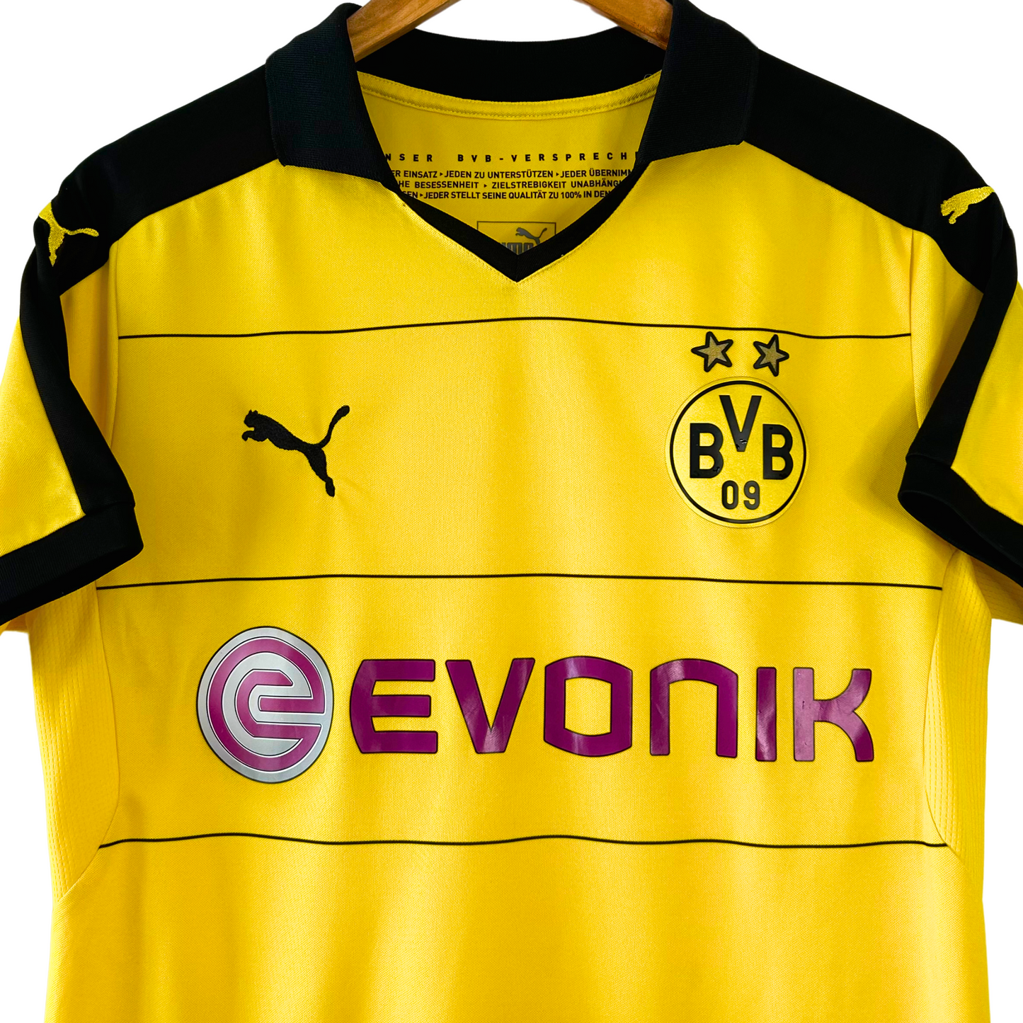 2015-16 Borussia Dortmund Home Shirt - S