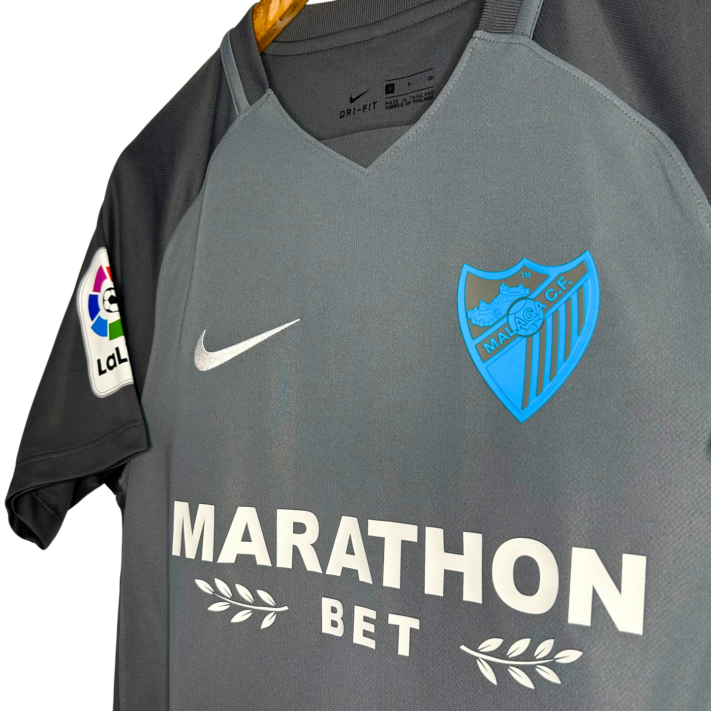 2017-18 Malaga Away Shirt - S