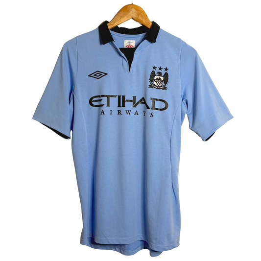 2012-13 Manchester City Home Shirt - S
