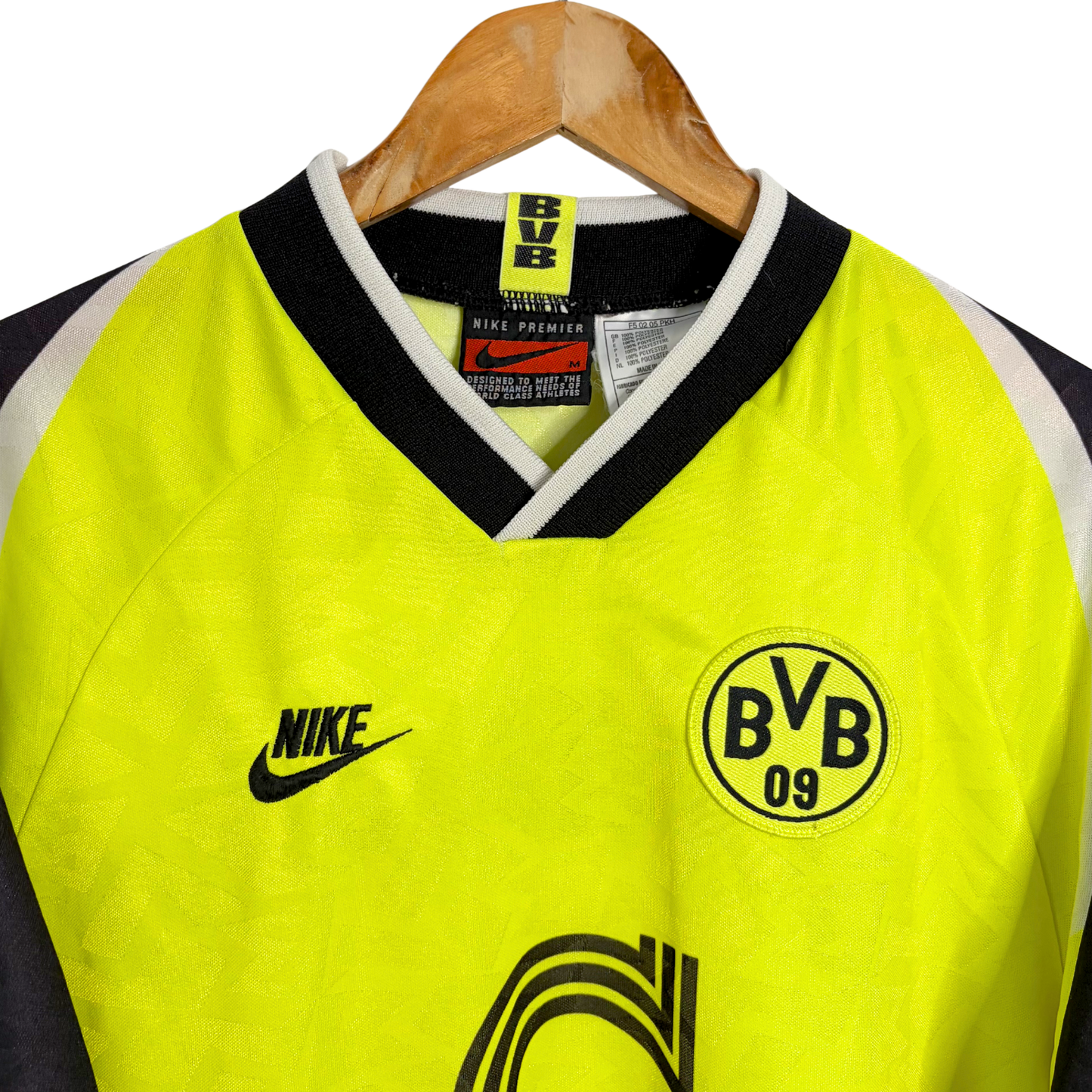 1995-96 Borussia Dortmund Home Shirt - M