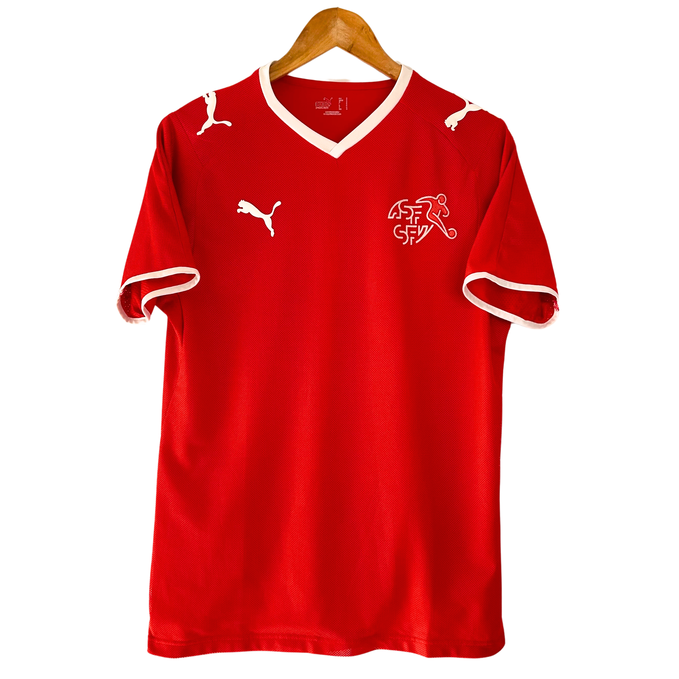 2008 Switzerland Home Shirt - S