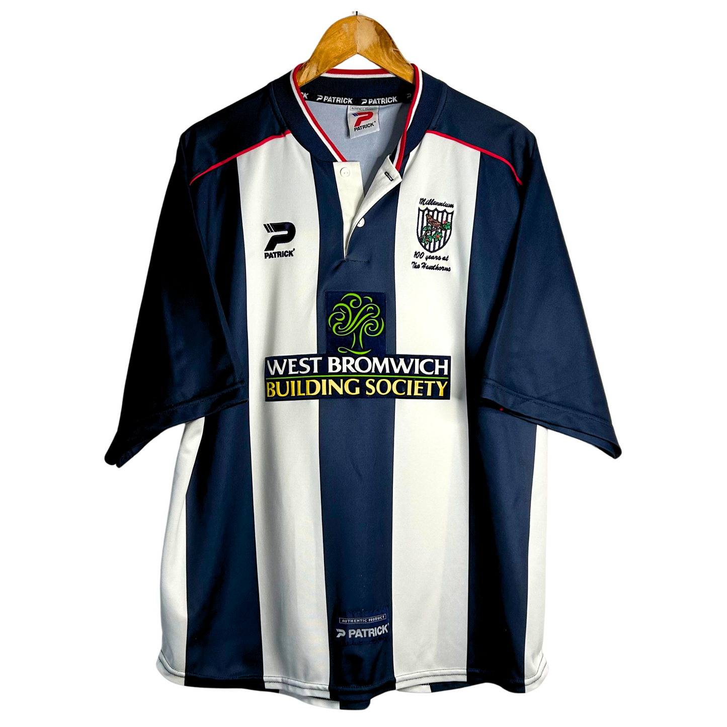 2000-02 West Brom Home Shirt - XL