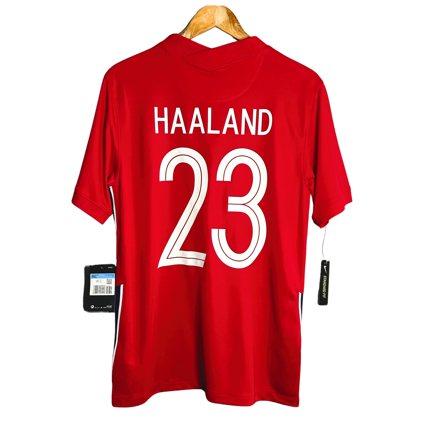 2020 Norway Home Shirt (BNWT) “Haaland 23” - L