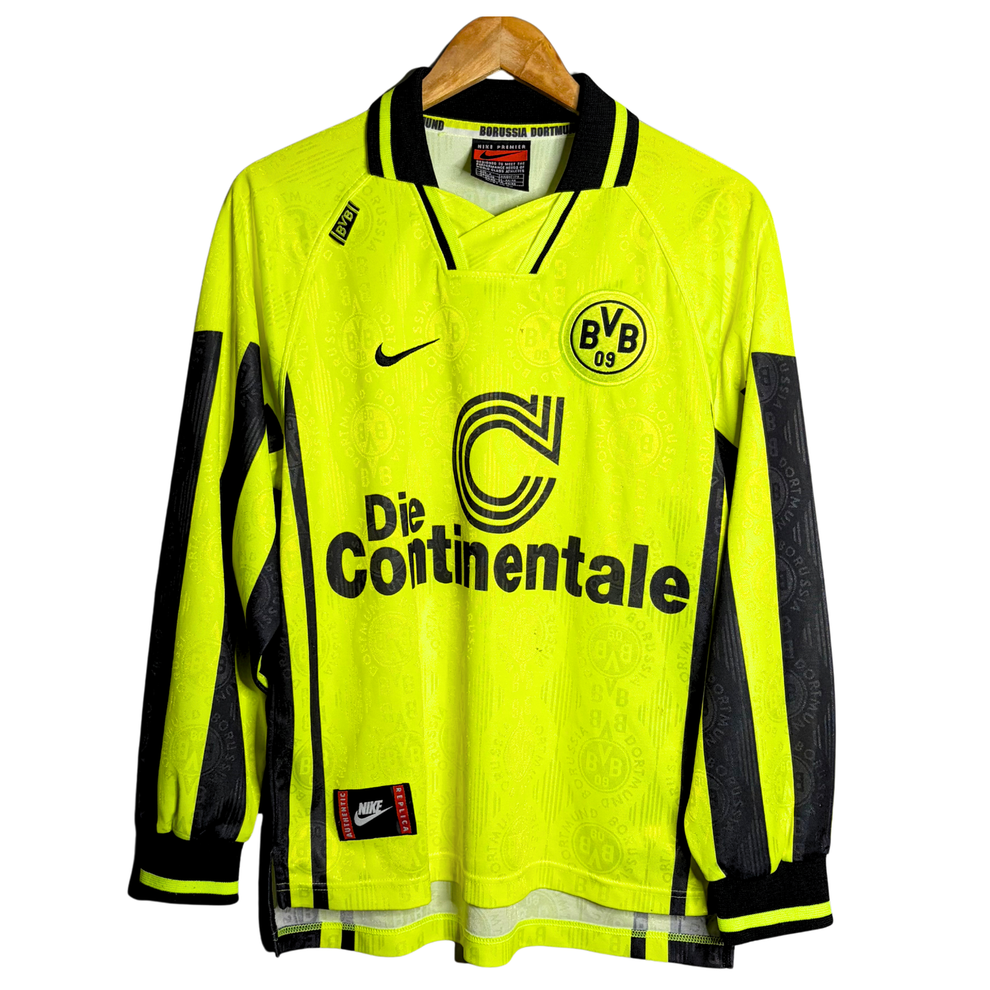1996-97 Borussia Dortmund Home Shirt - S (M fit)