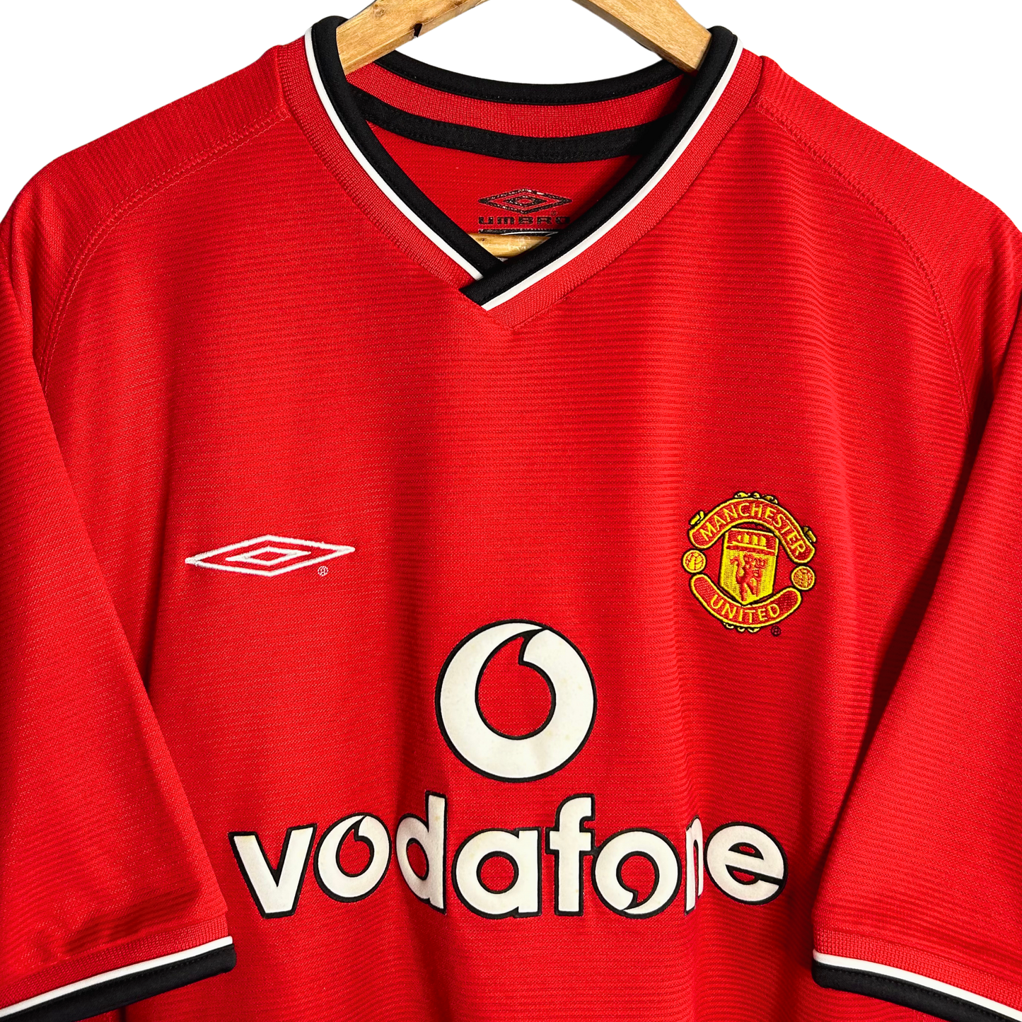 2000-02 Manchester United Home Shirt “Beckham 7” - XL