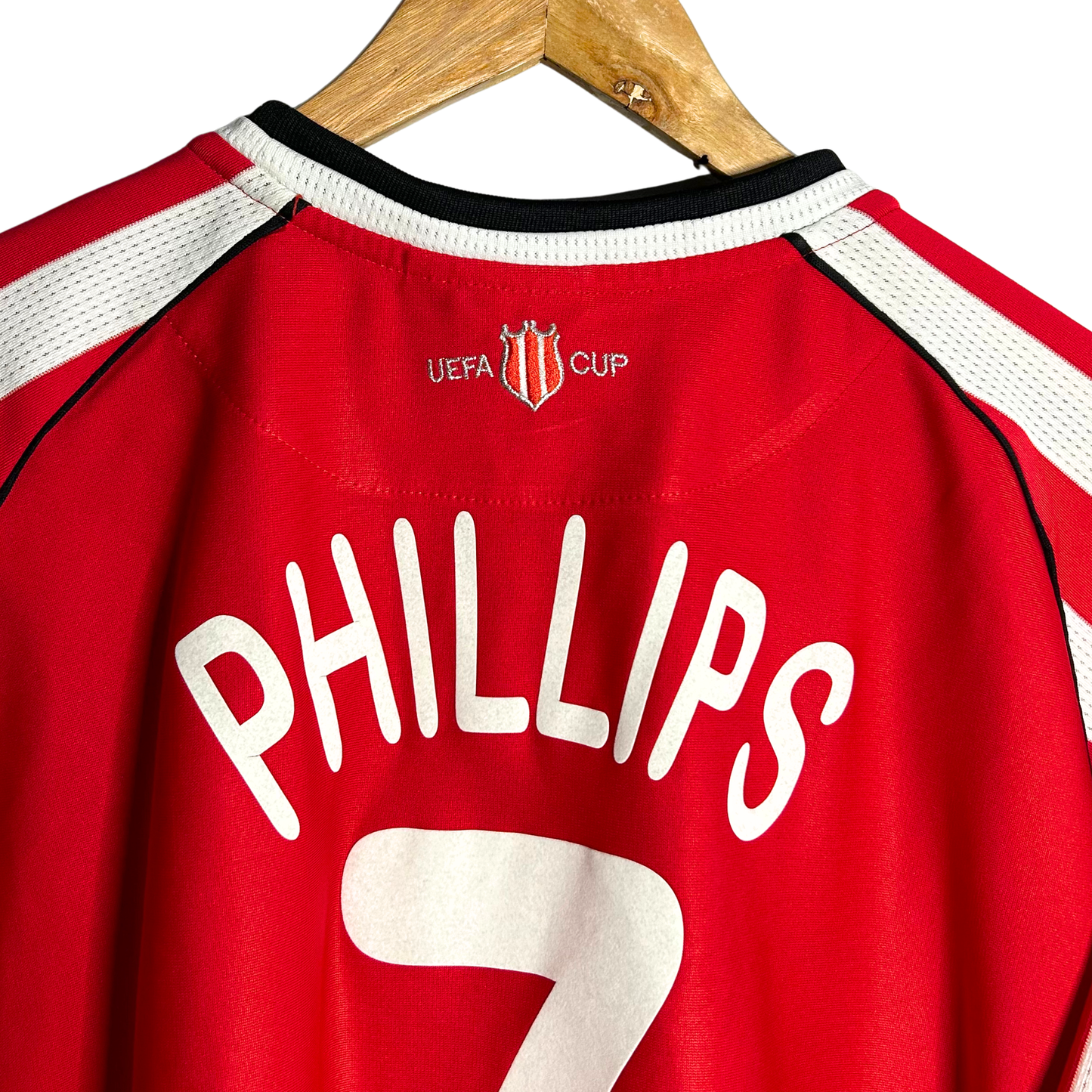 2003-04 Southampton UEFA Cup Home Shirt “Phillips 7” - XL