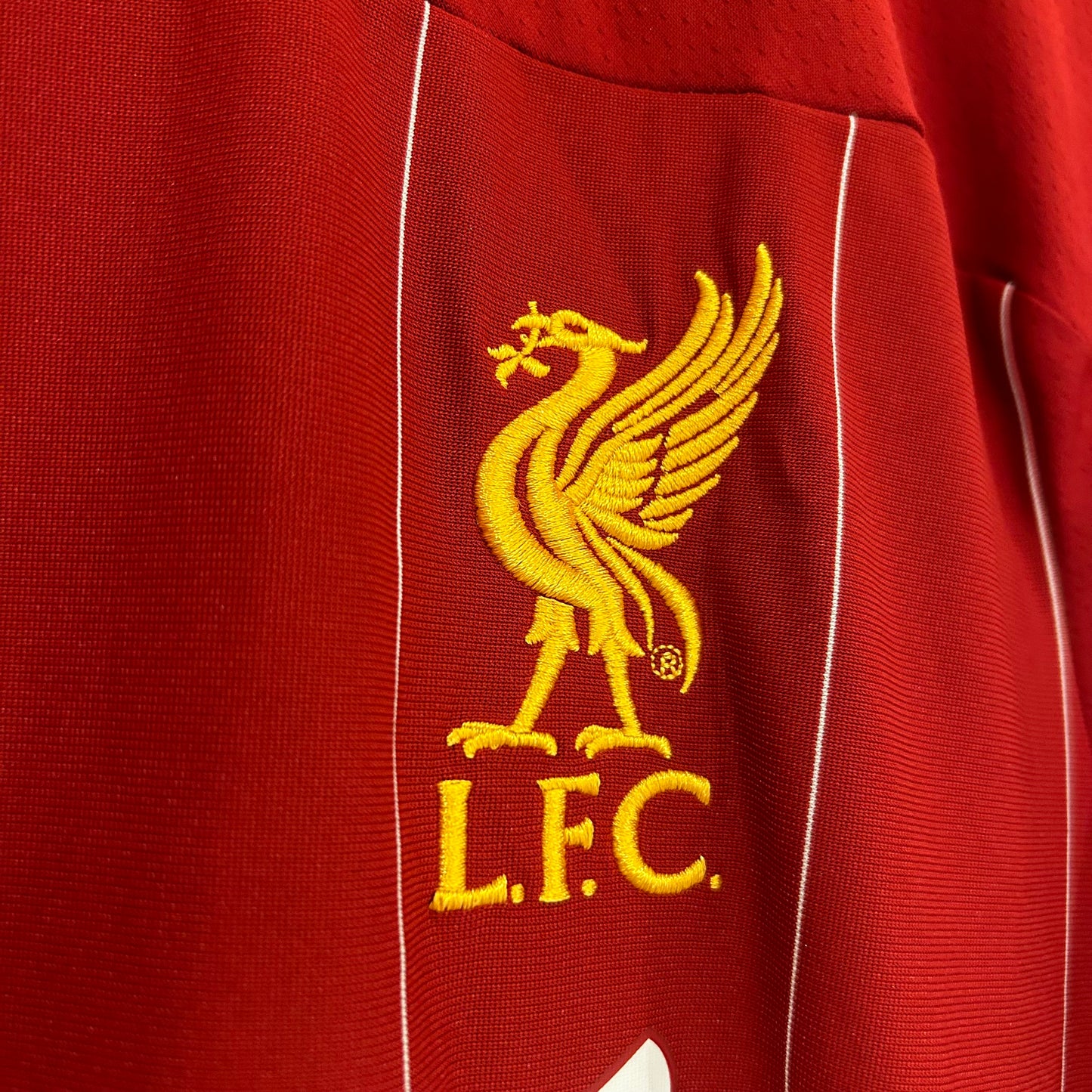 2019-20 Liverpool Home Shirt - Large - Salah 11