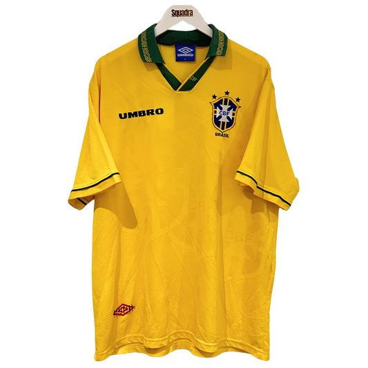 1994 Brazil Home Shirt - ‘3 Star’ Version - XL