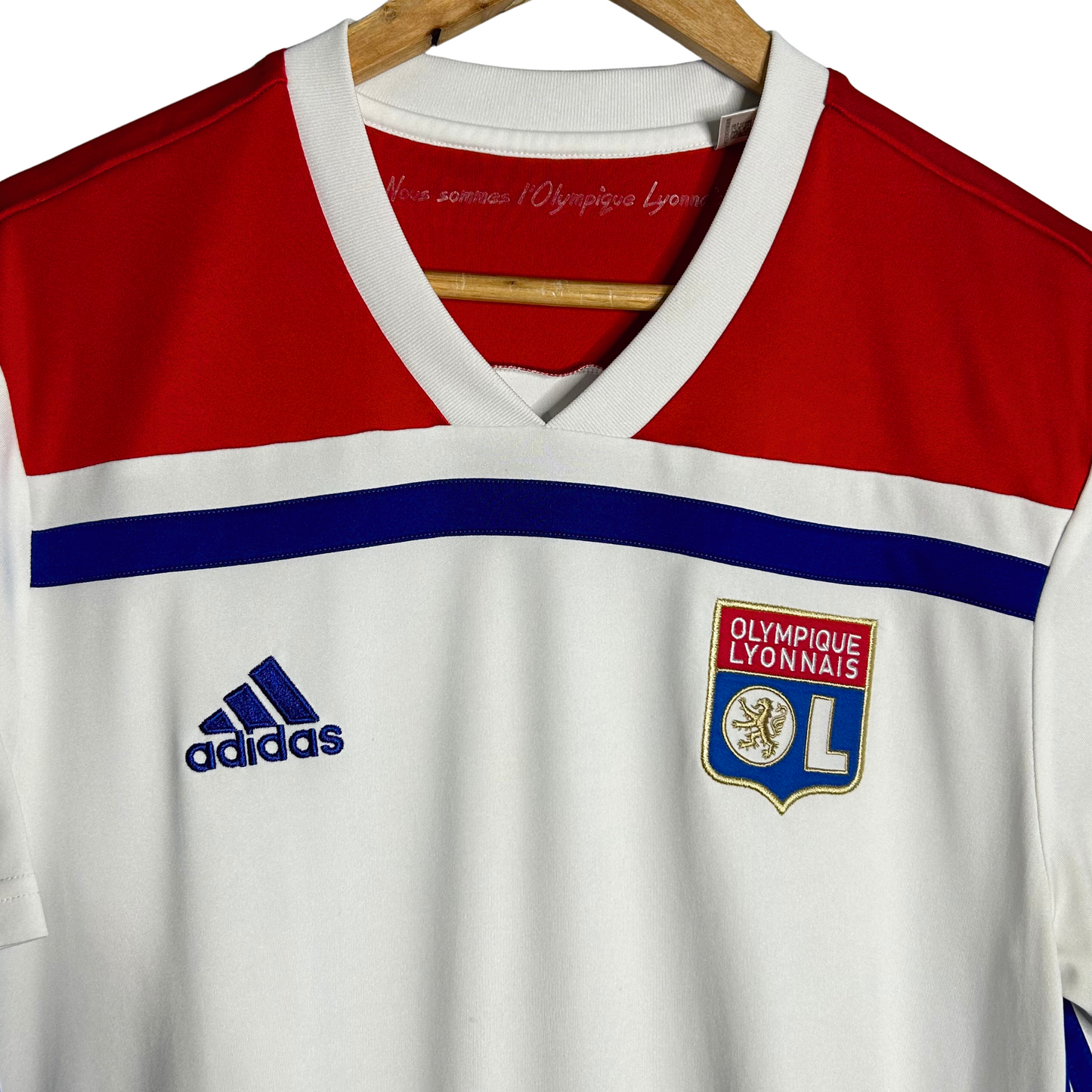 2018-19 Lyon Home Shirt - L