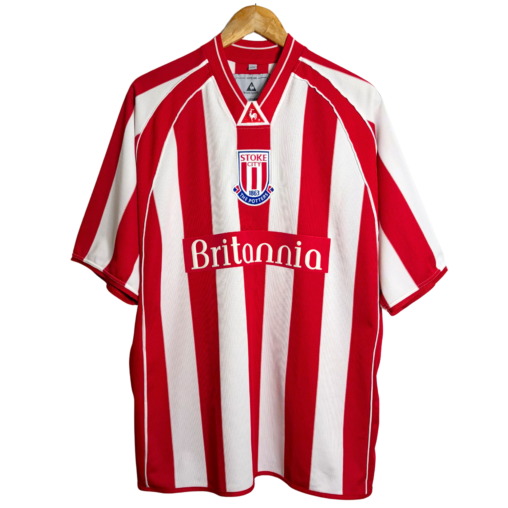 2001-03 Stoke City Home Shirt - L/XL