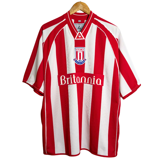 2001-03 Stoke City Home Shirt - L/XL