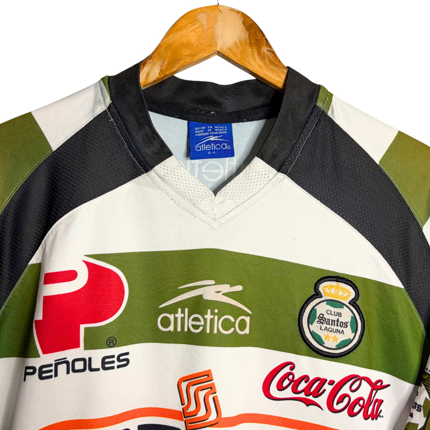 2003-04 Santos Laguna Home Shirt - L
