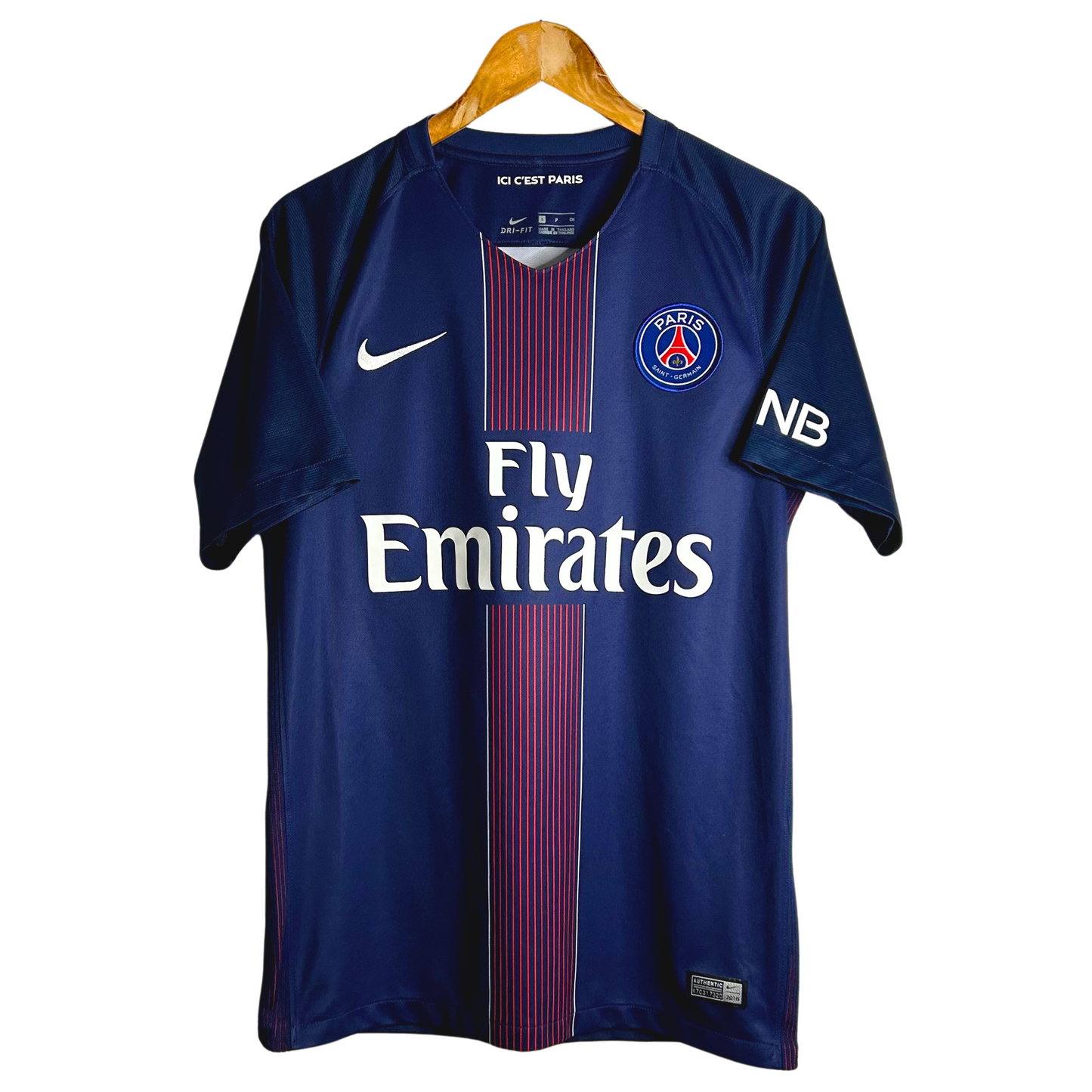 2016-17 PSG Home Shirt “Thiago Silva 2” - S